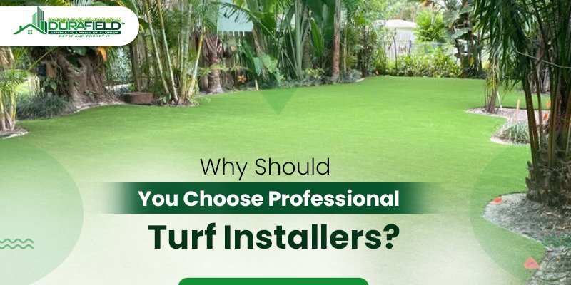 Choose Professional Turf Installers