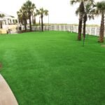 Artificial grass event lawn installed by Durafield at Omni Amelia Island Resort